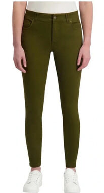 Nautica Jeans Women's Olive Green Skinny Leg StretchPants 16